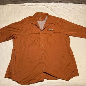 FIELD & STREAM, orange long sleeve fishing shirt!